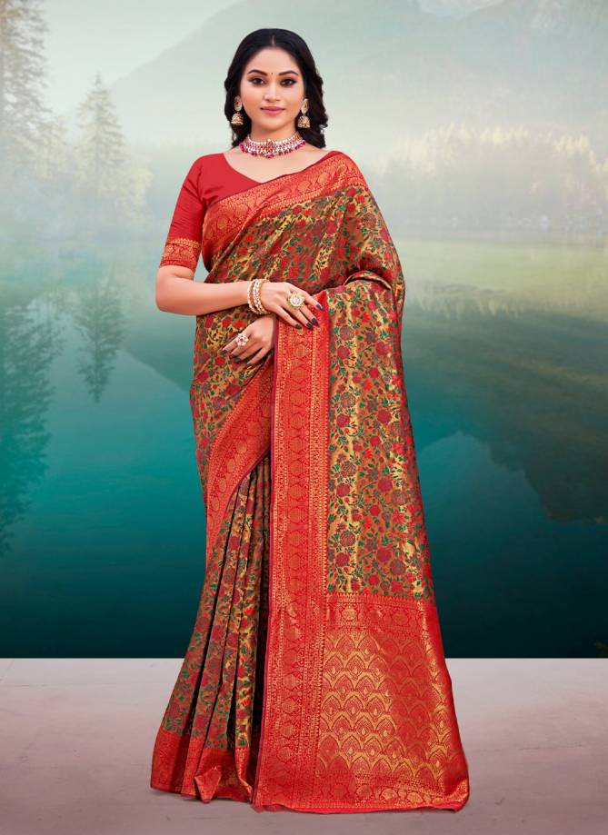 Sonpari Silk Occasion Wear Wholesale Banarasi Silk Sarees